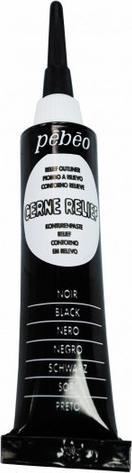 Actual product image Pebeo Cerne Relief (Black, 20 ml)