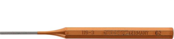 Image du produit Gedore Chasse-goupilles, 1 pièce, 3 mm, acier/peinture, argent/cuivre (40 mm)