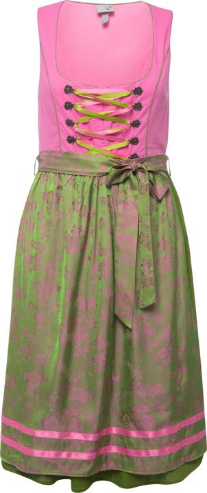 Produktbild Ulla Popken Dirndl, Schnürung, Carree-Ausschnitt, ärmellos (52)