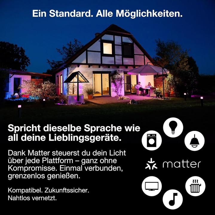 Produktbild Ledvance Flexible, erweiterbare LED-Strips mit RGB-Farbsteuerung und dimmbarem Weisslicht (RGB, 100 cm, Indoor)