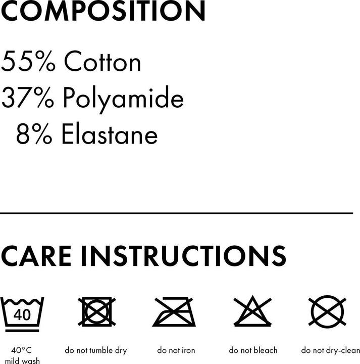 Valeurs nutritives et ingrédients Falke Cotton Touch LE (134 - 146)