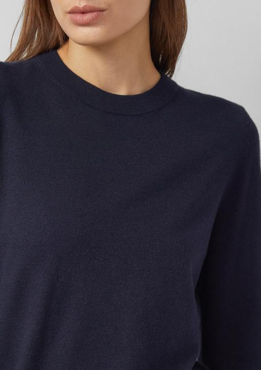 Produktbild s.Oliver Strickpullover Feinstrickpullover aus Viskosemix mit Zierknöpfen (34)