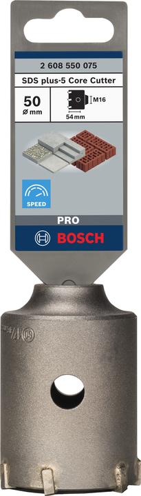 Actual product image Bosch Professional Zubehör PRO SDS plus-5 Core Cutter, 50 x 50 x 72 mm (50 millimetres)