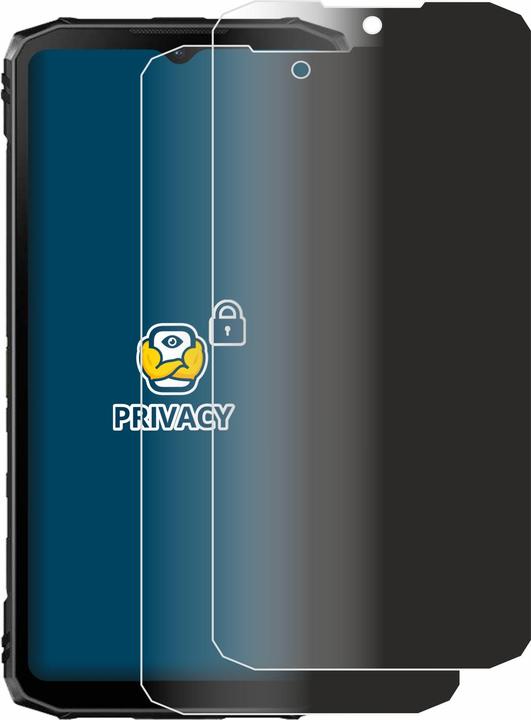 Actual product image BROTECT Anti-spy privacy film Blue light protection film (2 pcs., ZTE Blade 10 Prime)