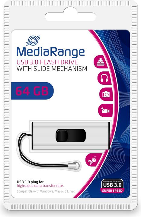 Produktbild MediaRange Mr917 (64 GB, USB-A)
