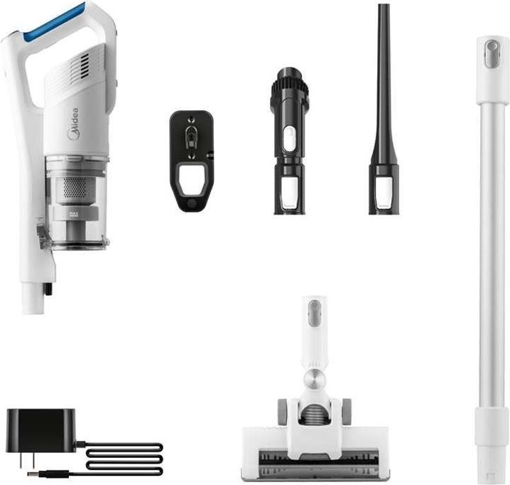 Actual product image Midea MCS2021WB Cordless Broom 150W DC Motor
