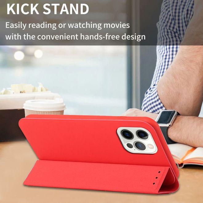 Actual product image MU Classic Triple fold leather book cover sleeve (Apple iPhone 13 Pro)