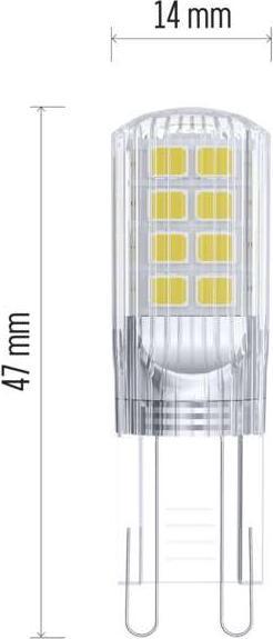 Image du produit Emos ZQ9535 (G9, 2.50 W, 350 lm, 1 x, D)