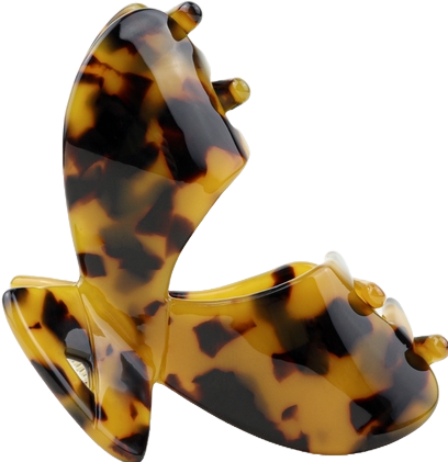 Produktbild Sasstie Haarklammer Arc Dark Cheetah