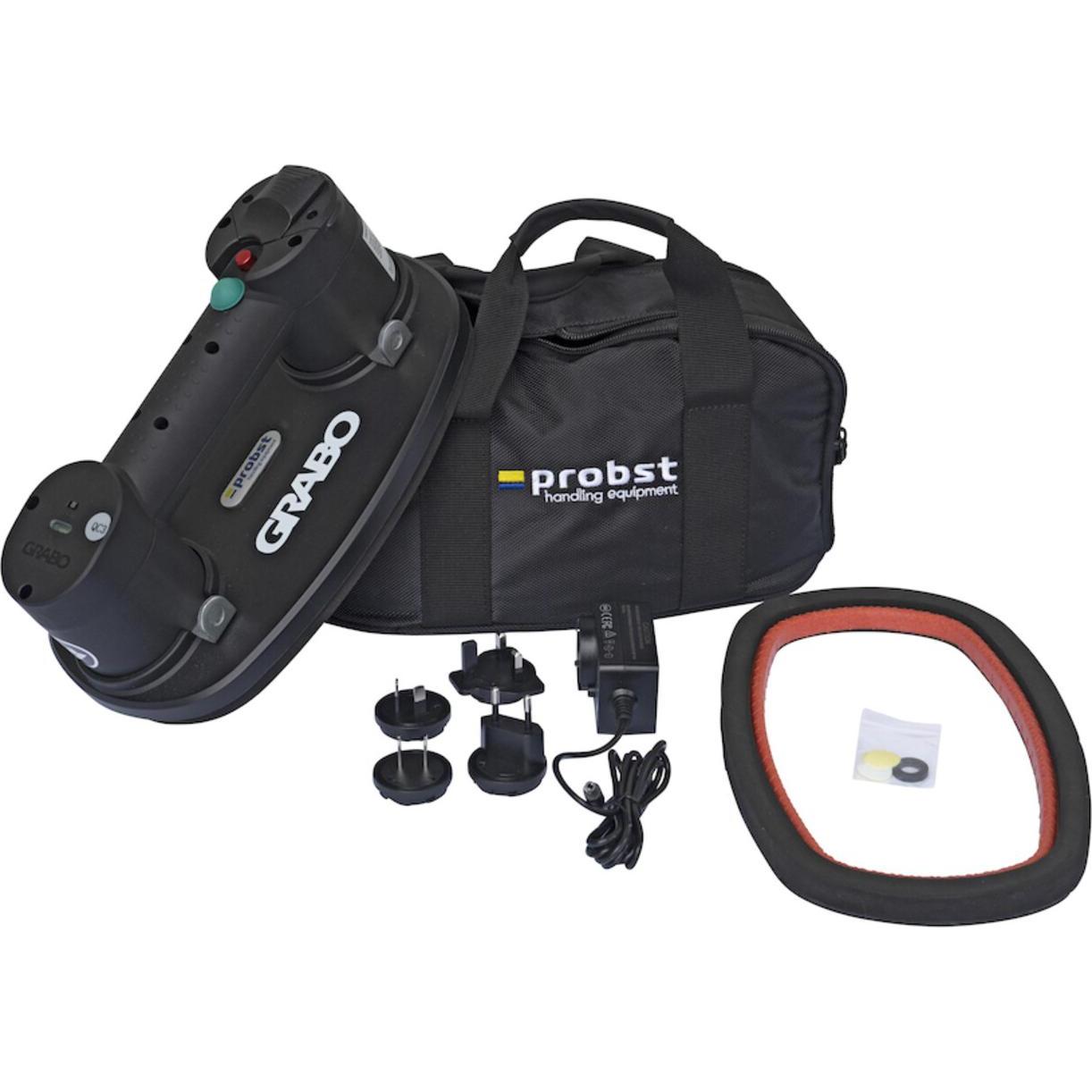 Probst Smartphone a batteria Flieguan a vuoto con manometro, Aspirapolvere