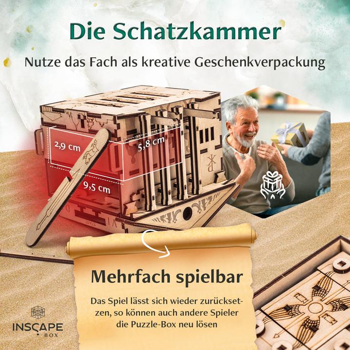 Produktbild Inscape Caesar's Riches - Knobelbox (1 Spieler)