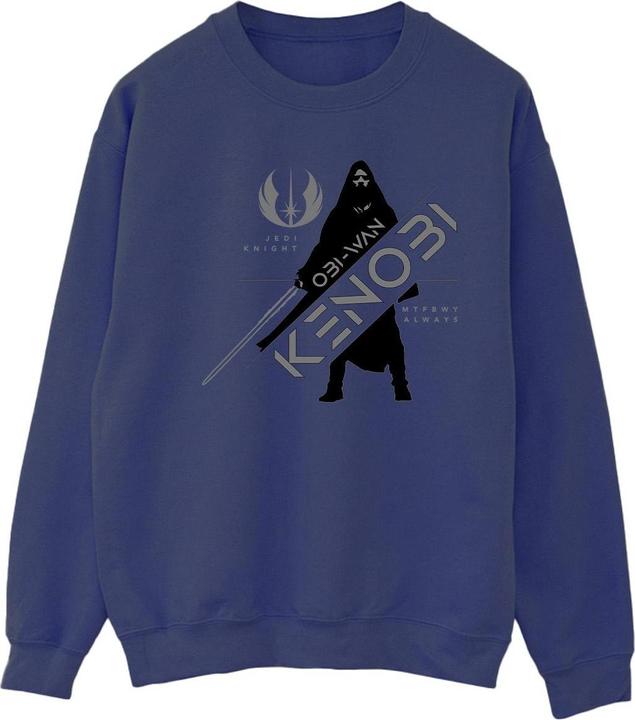 Actual product image Star Wars Womens/Ladies Obi-Wan Kenobi Jedi Knight Sweatshirt (S)