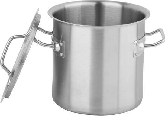 Actual product image Yato TALL CUP with STAINLESS STEEL LID, 20X20 6L (20 cm, Pot, Stainless steel)