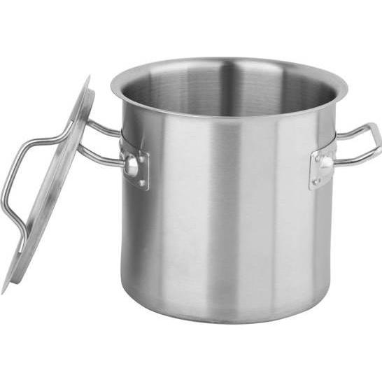 Thumbnail - Yato HOHER BECHER MIT EDELSTAHLDECKEL, 20X20 6L, Pfanne + Kochtopf, Silber