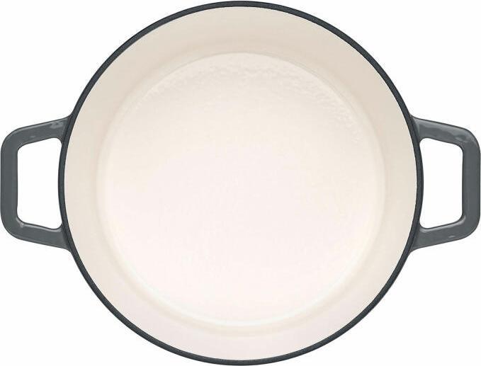 Actual product image Berndes Cocotte casserole B.IRON cast iron round 24 cm 3.75 litres black INDUCTION (Pot, Cast iron)