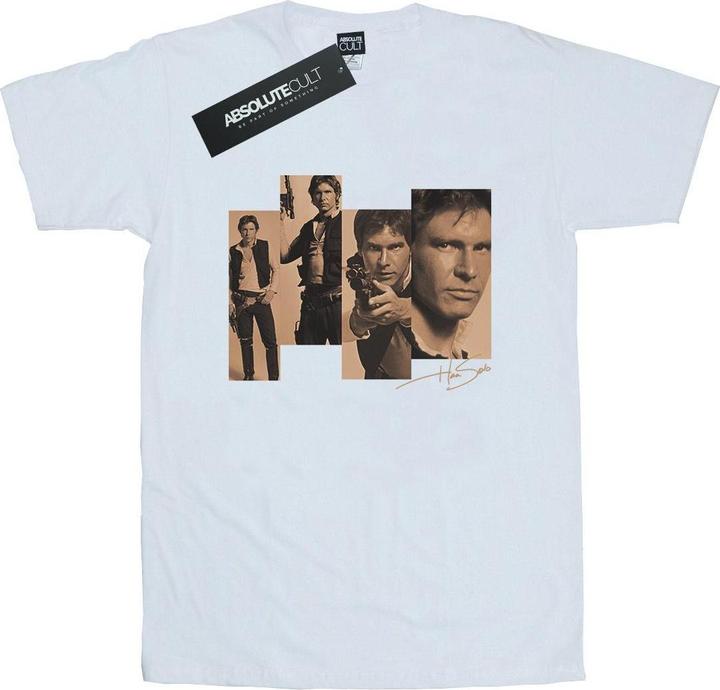 Actual product image Star Wars Mens Han Solo Photoshoot T-Shirt (XXL)
