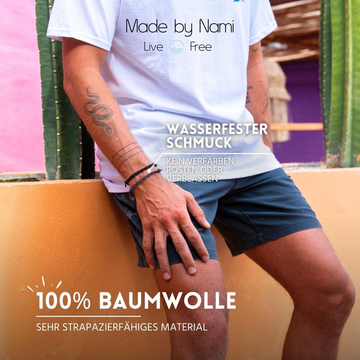 Immagine prodotto Made by Nami Surfer Armband Set (Corda da vela, Cotone)