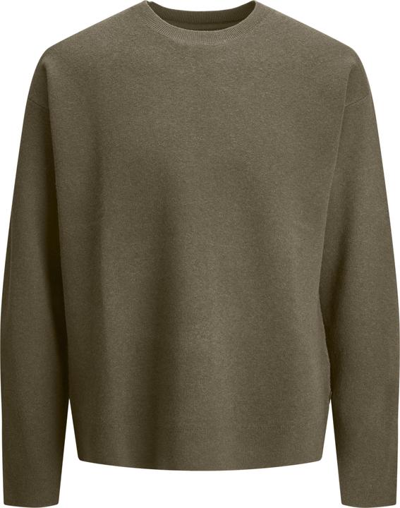 Produktbild Jack & Jones Einfarbig Strickpullover mit Rundhals Strickpullover mit Rundhals (S)