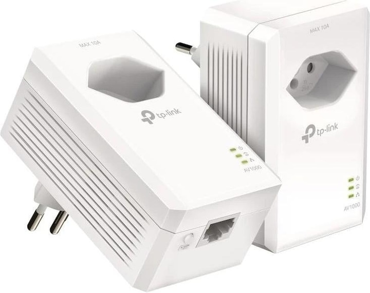TL-PA7017P KIT(CH) Adattatore Powerline Gigabit con presa di corrente (1000 Mbit/s)