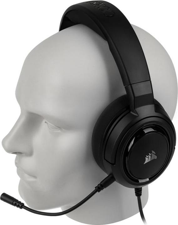 Image du produit Corsair HS35 Carbon Black Stereo-PC (Filaire)