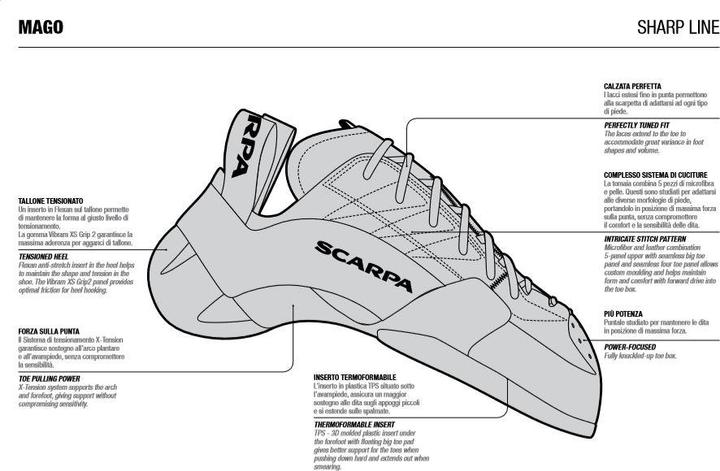 Produktbild Scarpa Mago Kletterschuhe (38.5)