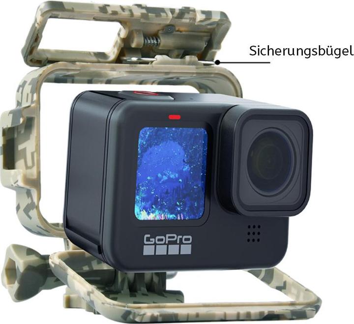 Produktbild Ueli Express Camouflage Halterung Extreme GoPro Hero 12 / 11 / 10 / 9