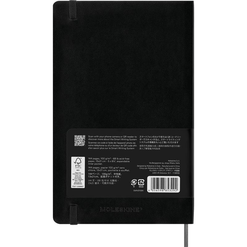 Thumbnail - Moleskine, Heft + Block, Smart (130 x 210 mm, Liniert, Weicher Einband)