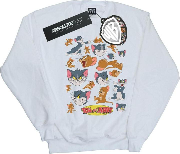 Immagine prodotto Tom & Jerry Many Faces Felpa Uomo (4XL)