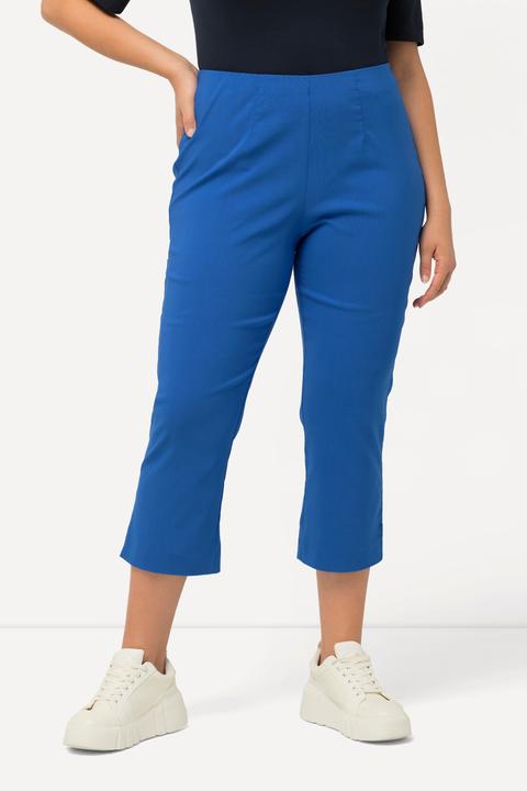 Immagine prodotto Ulla Popken Pantaloni di bengalina elasticizzata, lunghi fino al polpaccio, con cintura elastica (62)