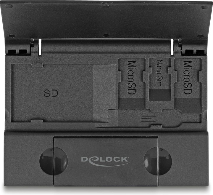 Image du produit Delock Lecteur de cartes USB 5 Gbps USB Type-C / Type-A pour SD et (Type B)