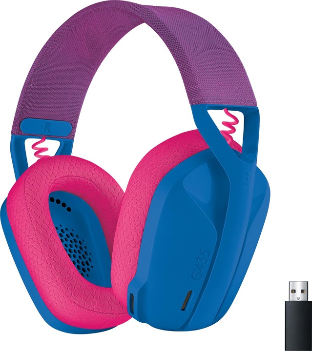 Blue and Raspberry