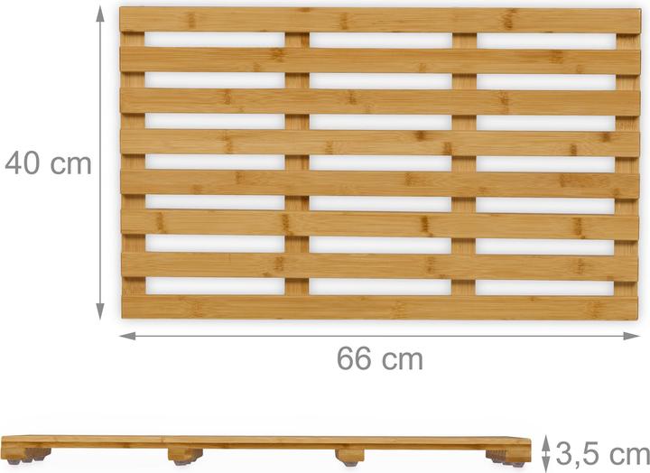 Produktbild Relaxdays Badematte (40 x 66 cm)