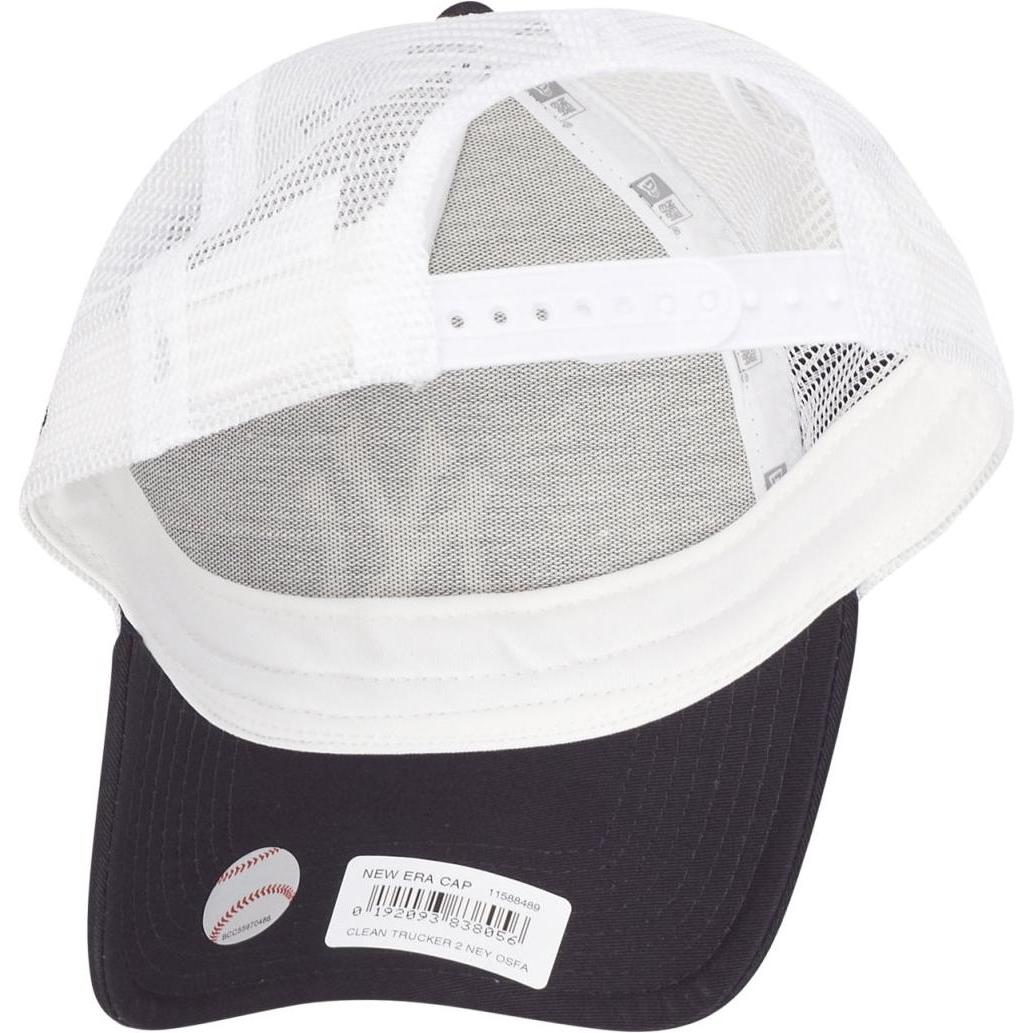Thumbnail - New Era, Herren, Cap, Clean A Frame Trucker MLB NY Yankees, Blau, Schwarz, (One Size)