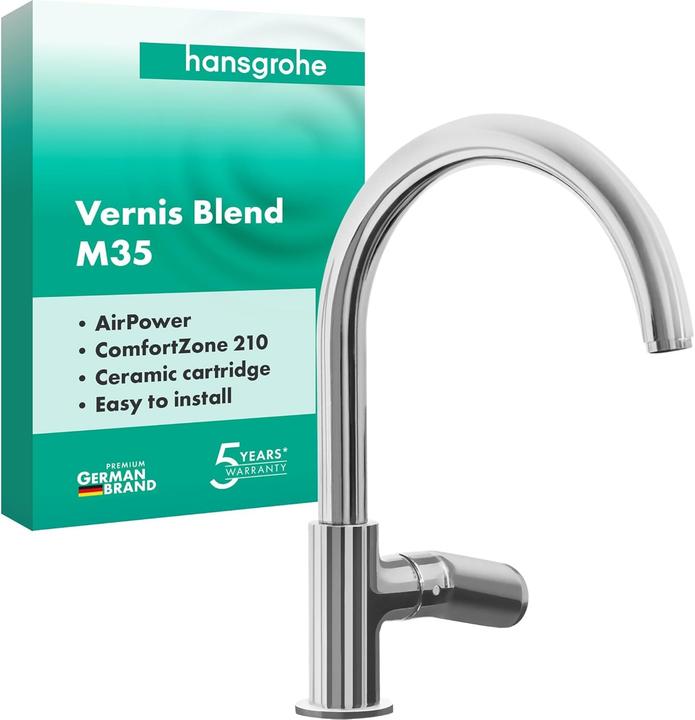 Produktbild hansgrohe Vernis Blend M35 Einhebel-Küchenarmatur 210, 1 Strahlart