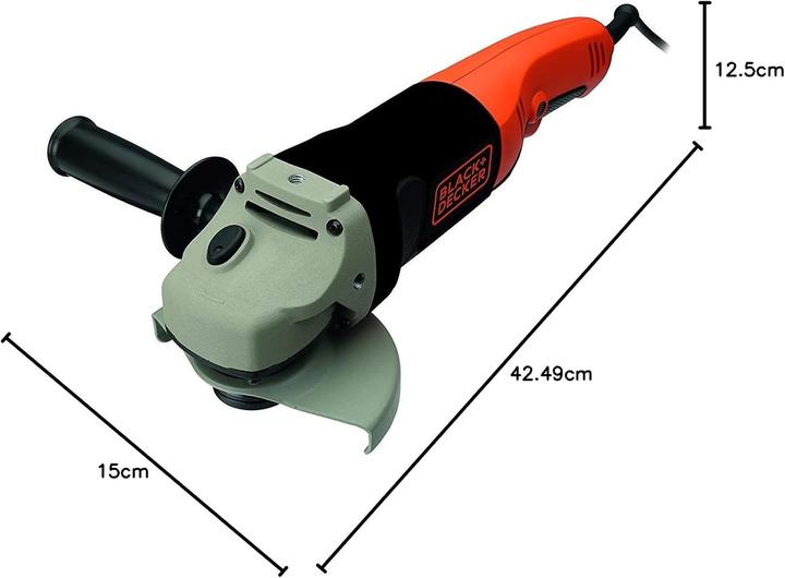 Produktbild Black & Decker BD 1200w 125mm NVR Grinder (125 mm)