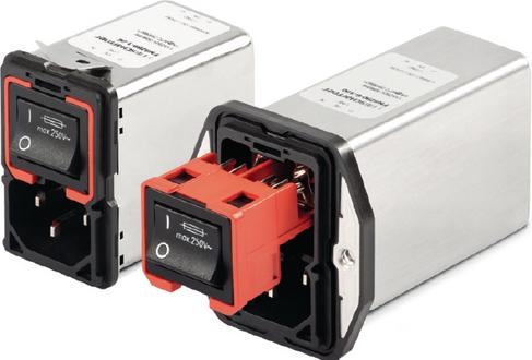 Immagine prodotto Schaffner Spina per elettrodomestici con filtro, 6A, 250VAC
