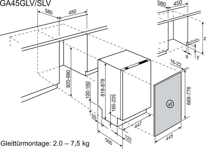 Actual product image Electrolux Ga45slv