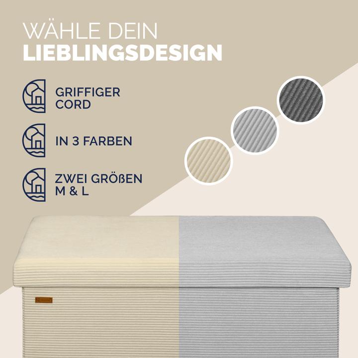 Produktbild Casaria Sitztruhe (76 cm)