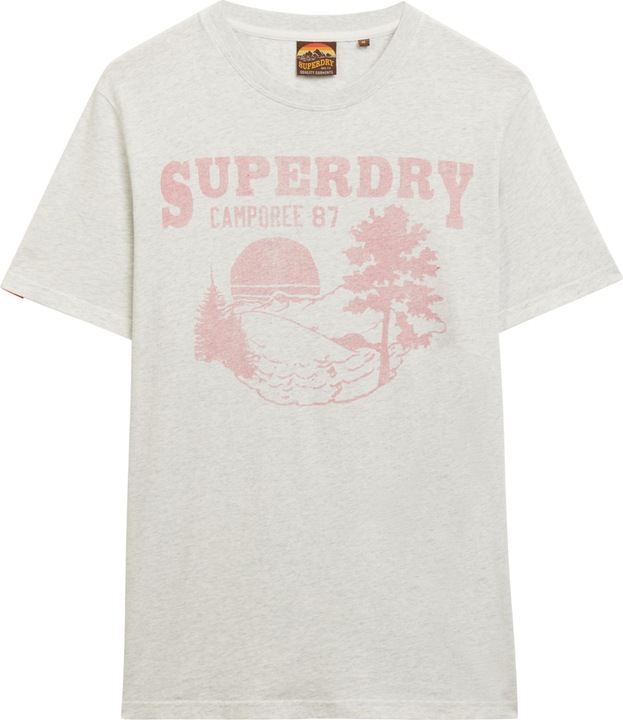 Immagine prodotto Superdry Locker geschnittenes einfarbiges Lo-Fi Outdoor T-Shirt (S)