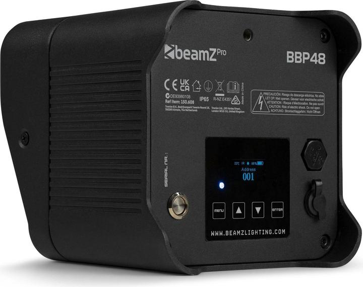 Produktbild BeamZ Bodenstrahler BBP48 (12 W, LED)