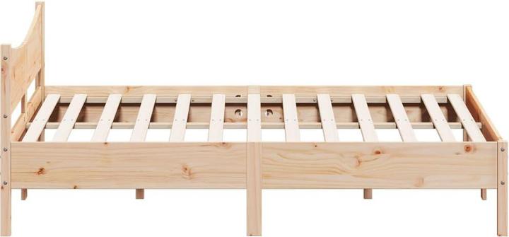 Actual product image vidaXL Bettgestell (200 x 200 cm)