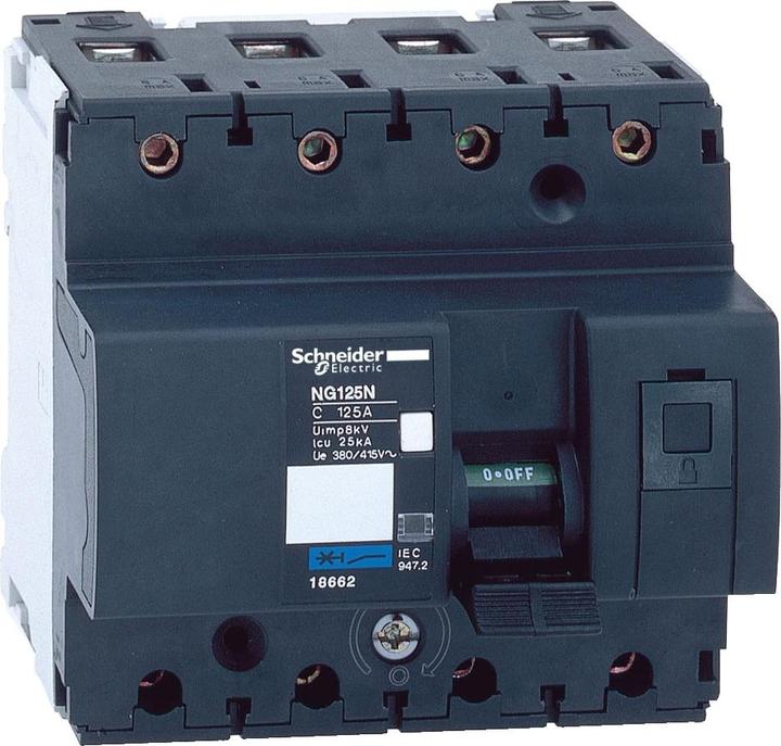 Produktbild Schneider Electric SE 18660 LS-Schalter, C-Char, 100A, 4p