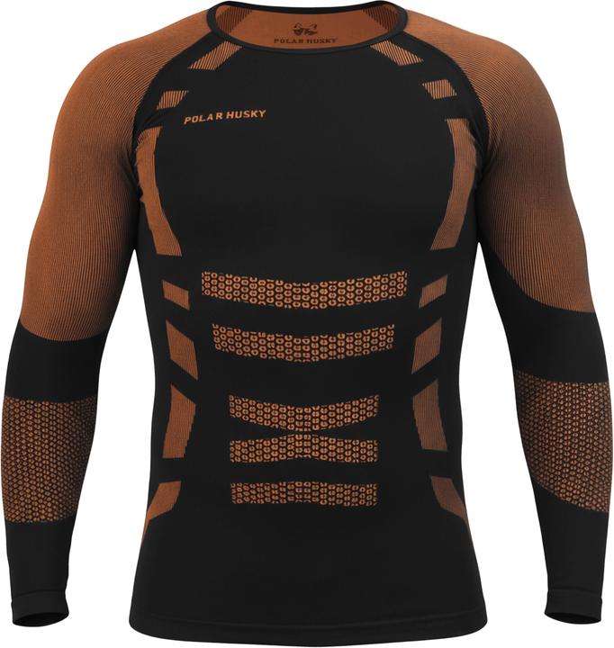 Produktbild Normani 2 x Thermooberteil Langarm Shirt Skiunterwäsche für Herren - 9874 (L, XL, L, XL)