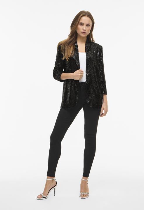 Immagine prodotto Vila Cropped-Ärmel Pailletten Blazer (36)