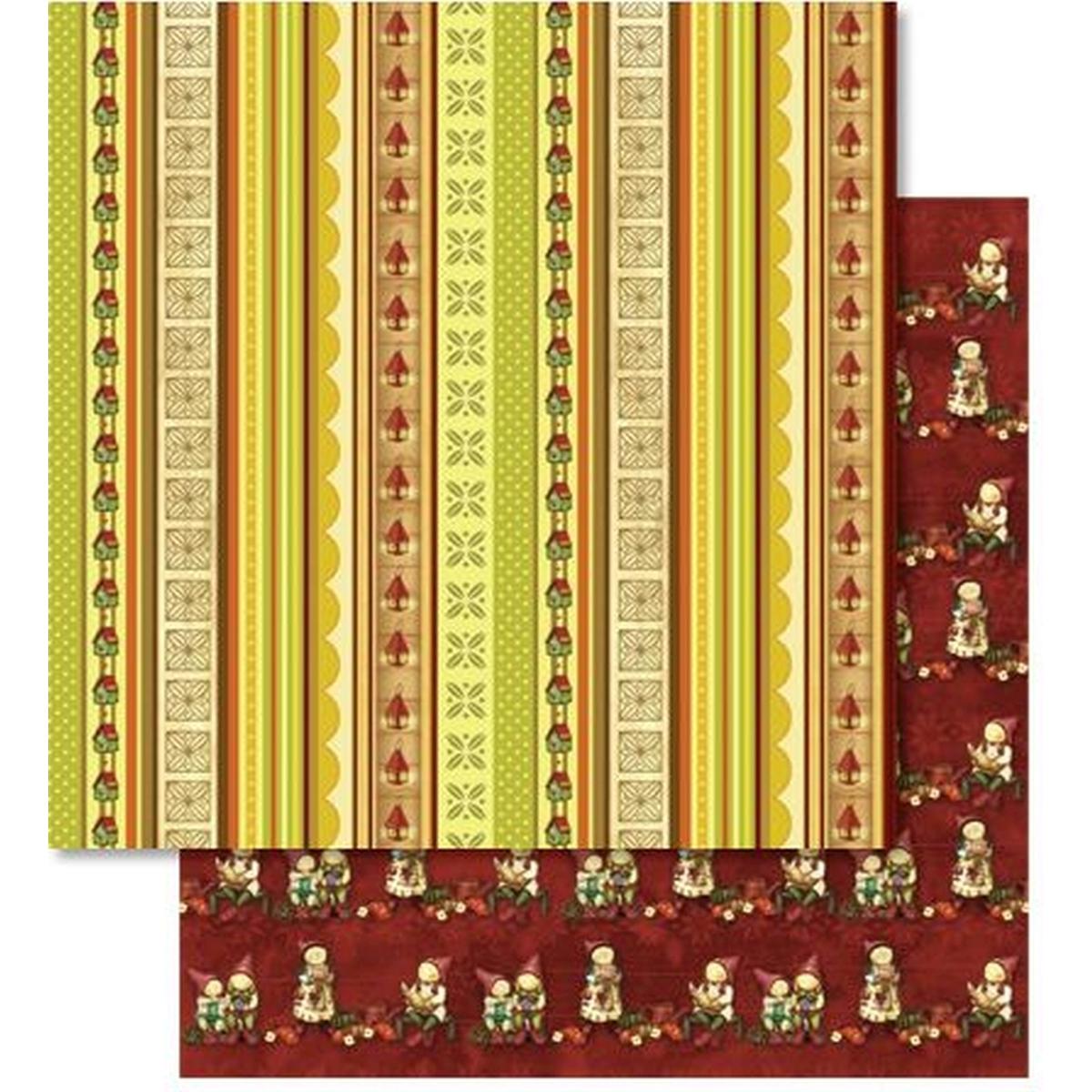 Ursus, Heft + Block, Scrapbook Paper Premium Glitter 30,5x30,5cm VE=25 Blatt Motiv 132