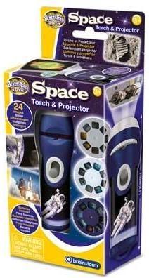 Immagine prodotto Brainstorm Torcia e proiettore - Spazio (11 cm)