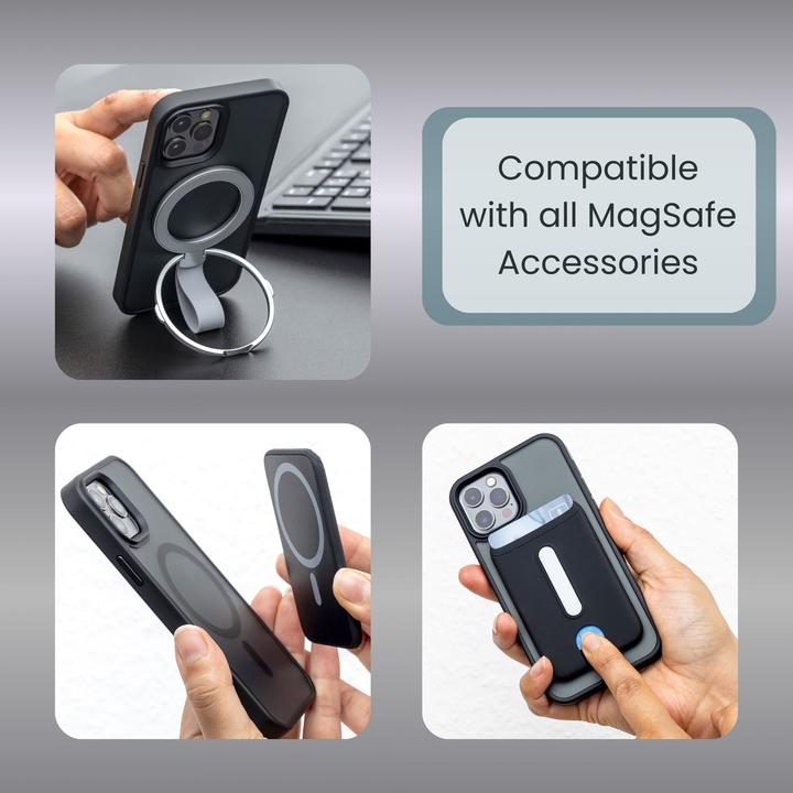 Actual product image Cadorabo Case for Apple iPhone 12 PRO MAX compatible with Magsafe Protective Cover (Apple iPhone 12 Pro Max)