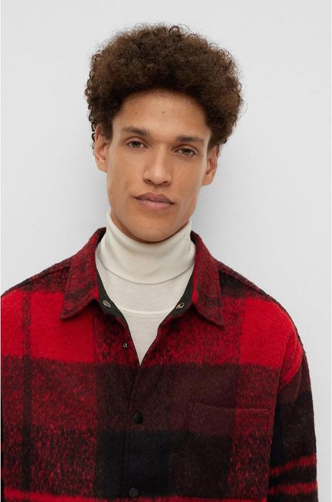 Immagine prodotto BOSS Heren Laurus Shirt, Bright Red, S (S)