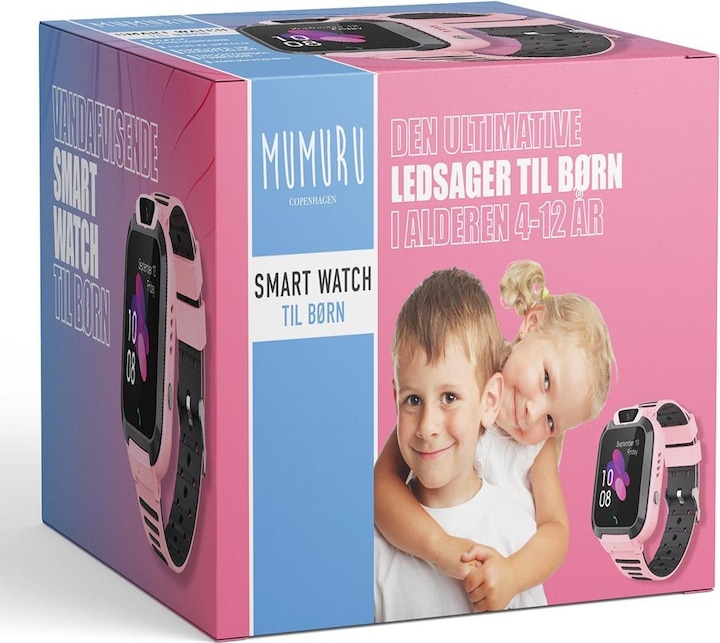 Immagine prodotto Mumuru Smartwatch per bambini resistente all'acqua - Rosa