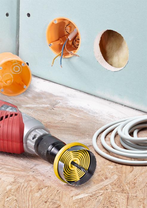 Image du produit kwb Scie cloche 2563/profondeur 18/ 7 jantes (32 mm, 45 mm, 58 mm, 50 mm, 63 mm, 38 mm, 25 mm)